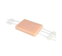 Module de formation injections de modèle de veine de retour | Modèle d ' entraînement à la Suture de la peau humaine en Silicone, avec veines intégrées, ensemble d ' entraînement