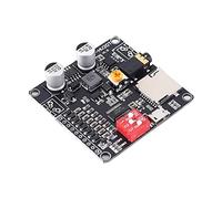 Module de Lecture Vocale, DC 12V 24V Module Vocal Module Amplificateur Numérique Prise de Carte TF Mono 20W 8ohm MP3 WAV UART Controller
