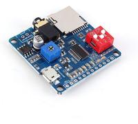 Module de Lecture Vocale, Module Sonore Lecture Musique MP3 Lecteur de Musique UART I/O Déclencheur Amplificateur Classe D Carte SD/TF