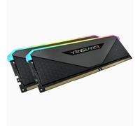 Corsair Mémoire de bureau VENGEANCE RGB RT 16 Go (2x8 Go) DDR4 3200 CL16 1,35 V Noir