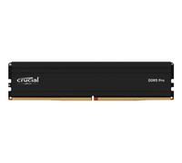 Pro - DDR5 - module - 64 Go - DIMM 288 broches - 2800 MHz / PC5-44800 - CL46 - 1.1 V - mémoire sans tampon - on-die ECC - noir