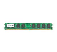 Module de mémoire DDR2 2 Go 533 MHz PC2 4200 double face 16 grains pour ordinateur de bureau Excellente compatibilité Fonctionnement stable Dissipation thermique rapide