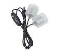 Module de moteur à vibration USB DC5 V double moteur de massage à 3 vitesses, mécanisme de vibreur portable pour appareils de relaxation, coussins, lombaires