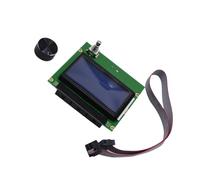 Module de panneau de commande d ' écran d ' imprimante 3D avec accès | Fenêtre de visualisation LCD, assemblage de carte de câble ruban inclus pour les projets de réparation