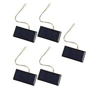 Module de panneau solaire 5 V avec sortie 0 3 W pour projets de chargeur solaire et petits appareils électroniques (5 pièces)