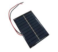 Module de panneau solaire 6 V en polysilicium avec long câble pour lampe de poche pour charge extérieure et lampes de poche Recherche énergétique