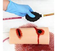 Module de peau de plaie, entraîneur d'emballage de plaie, modèle d'entraîneur d'arrêt de saignement de contrôle des hémorragies, modèle de suture de premiers secours.
