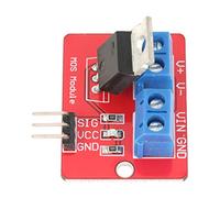 Module de pilote, 5 pièces 3.3V/5V IRF520 MOSFET Modules de pilote de sortie PWM cartes de conduite sortie 0-24V