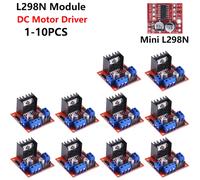 Module de pilote de moteur à courant continu L298N, moteur pas à pas L298N, Robot de voiture intelligent, planche à pain Peltier, haute puissance, pilote de moteur à courant continu L298 pour Arduino