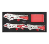 KS Tools Module de pinces étaux GRIPfix Xtreme 713.1003 – automatiques 3 pièces