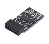 Module de Plate-Forme de Confiance Mavaol TPM 2.0, Stockage de clés de cryptage matériel, Compatible avec Z590, X570, Installation Facile pour la Mise à Niveau de sécurité du PC