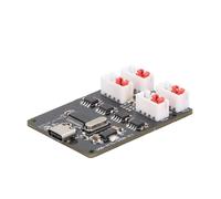 Module de Port série USB vers TTL à 4 Voies, Carte Adaptateur série USB vers TTL de Type C avec indicateur LED, Communication TTL indépendante à 4 Voies pour, Alimentation Haute