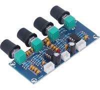 Module de préamplification Carte son préamplificateur à deux canaux pour amplificateur numérique DC 12V?24V
