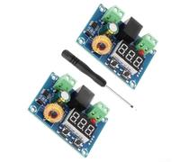Module de protection ABS 12-36 V pour module de protection ABS LiFePO4 12 | Contrôle précis de 0,1 V, empêche la décharge profonde, convient pour les systèmes 12-36 V, boîtier ABS, bleu