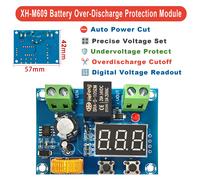 Module de protection contre la surdécharge de batterie XH-M609 12V-36V, carte de coupure sous-tension avec affichage numérique réglable pour batteries au plomb et au lithium XH-M609