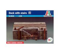 Module De Quai Dock With Stairs Italeri 1/35, Extension Pour Diorama Portuaire C