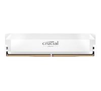 Module de RAM DDR5 - CRUCIAL - Pro 16 Go - 6000 MT/s - UDIMM - CL36 - Blanc