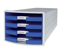 Module de rangement IMPULS 2.0, 4 tiroirs ouverts, noir