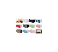 HAN SMART-BOX ALLISON - boîte de rangement design compacte avec 2 tiroirs, ultra brillante et de qualité supérieure, gris, 1120-19