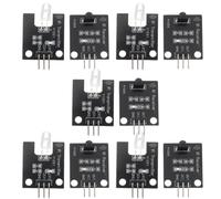 Module de Réception Infrarouge Numérique 38 Khz 10 Pièces | Sortie Stable, Filtrage Avancé, Installation Rapide, pour Robotique Intérieure et Apprentissage Interactif