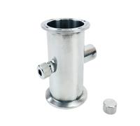 Module de redressement Tri-Clamp, 2" 51 mm OD 64 mm SS304, avec filetage femelle 1/2", colonne de reflux, longueur 100 mm(Rectification Module)