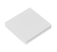 Module de refroidissement de dissipateur thermique en aluminium haute puissance, 120x120x20mm, pour CPU, amplificateur de puissance, PCB et carte mère (Blanche)