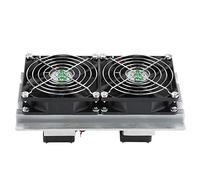 Module de Refroidissement Portable, Système de Refroidissement 12V 12A Refroidisseur de Réfrigération à Semi-conducteur Kit de Bricolage Mini Climatiseur Réfrigérateur