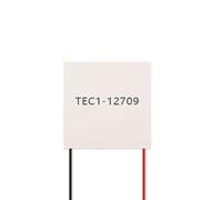 Module de refroidissement thermoélectrique Peltier 40 x 40 mm pour dissipateur thermique CPU, DC12 V 4,3-4,6 A, puissance de réfrigération 50-60 W, compatible avec TEC1-12703 à TEC1-12715
