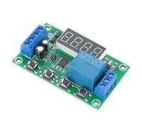 Module De Relais 1 Voie 12v, Interrupteur De Circuit De Retard De DéClenchement De Cycle, Temps Multifonctionnel RéGlable