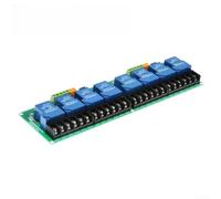 Module de relais 4/8 canaux avec isolation optocoupleur, prise en charge de déclenchement haut-bas 5 V 12 V 24 V, contrôle d'automatisation PLC 30 A pour moteurs intelligents et projets industriels (8