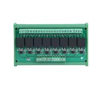 Module de relais 8 canaux d'isolation optocoupleur de niveau haut et bas, carte amplificateur SCM PLC 5 V 12 V 24 V pour dispositifs d'automatisation d'équipement électronique,