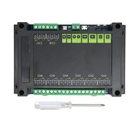 Module de relais 8 canaux Photocoupleur d'isolation de puissance Port USB Broche de démarrage Module de relais Pico avec boîtier de protection ABS et support sur rail pour Pico
