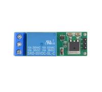 Module de relais à loquet bistable 6V/9V/12V/24V 1CH, bascule | Module de relais autobloquant bistable 6V/9V/12V/24V 1CH, loquet à bascule à déclenchement à faible impulsion(1Pcs)
