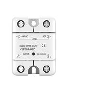 Module de relais à semi-conducteurs monophasé SSR-25AA SSR-40AA SSR 60A 120A, entrée AC70-280V, sortie AC24-480V, contrôle de température PID, 1 pièces(24-480VAC,25AA Random)
