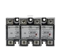 Module de relais à semi-conducteurs SSR SSR SSR 10A 40A 60A 80A 100A, entrée DC3-32V, sortie AC24-480V, contrôle de température PID, 1 pièce, SSR-25DA SSR-40DA(60DA)
