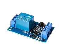 Module de relais bistable à une clé, interrupteur autobloquant 5V/12V/24V | Module de relais bistable à bouton unique 5V/12V/24V, démarrage-arrêt à une utobloquant(12V)