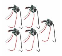 Module de Relais de Capteur de Lumière, Module de Commutateur de Contrôle du Son, Détection du Son Sensible Pendant 24 Heures, Contrôle du dans l'obscurité pour Lampes Solaires, Petites