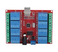 Module de Relais de Commutateur de Commande d'Ordinateur USB 8 Canaux DC 5V Ordinateur USB Commutateur de Commande Intelligent Module de Relais Pilote Plug and Play Prise en