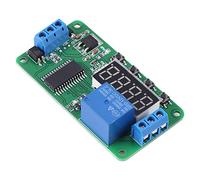 Module de Relais de Minuterie Numérique CE030 12V, Interrupteur de Minuterie de Retard Multifonction à 1 Canal pour LED, Domotique Intelligente PLC