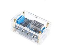 Module de relais de retard de minuterie 5-36 V, affichage numérique LED, minuterie de cycle, relais de déclenchement, carte de commutation avec étui, pièces de réparation pour ordinateur portable