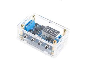 Module de relais de retard de minuterie 5-36 V, affichage numérique LED, minuterie de cycle, relais de déclenchement, carte de commutation avec étui, pièces de réparation pour ordinateur portable