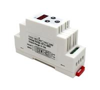 Module de relais détection tension, interrupteur protection limite supérieure et inférieure sous-tension surtension 12V 24V 220V(YVT8-B 0-380VAC 5V)