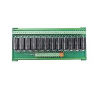 Module de relais d'interface à montage sur Rail DIN, 8 canaux 12 canaux 1NO + 1NC PLC DC 12V 24V PNP/NPN Compatible 1 pièces(1NO1NC 12V 8Channels)