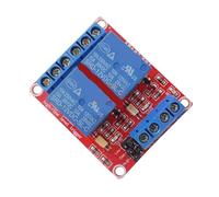 Module de relais double 5 V 12 V 24 V avec optocoupleur prenant en charge les relais de déclenchement de niveau haut et bas(24V)