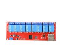 Module de relais Ethernet 5-24 V, contrôle LAN 4/8 voies(8 Way 5V)