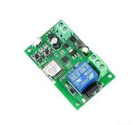 Module de relais intelligent EWELINK 5 V 32 V avec modes de verrouillage automatique et commande vocale via contrôle de groupe indépendant et planification flexible pour automatisation (5 V/7-32 V (5