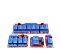 Module De Relais Isolé Optocoupleur 5V 12V 24V 1 2 4 6 8 Canaux, Carte De Déclenchement De Niveau Haut Et Bas(8 Channel 12V)