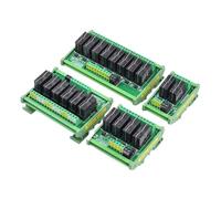 Module de relais isolé optocoupleur enfichable BMZ-K1-E positif, 2 canaux à 24 canaux, 1 NO + 1 NC, tension de déclenchement: 3,3V à 5V(2CH)