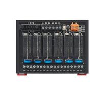 Module de relais, panneau de commande, petit moteur, vanne hydraulique dédiée 24VDC NPN/PNP universel enfichable, 1 pièces(4Way 1NO CN)
