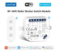 Module de relais pour volets roulants LoraTap Tuya Smart Life, commande à distance, minuterie, commande vocale via Google Home Alexa 1 Remote 1 Module